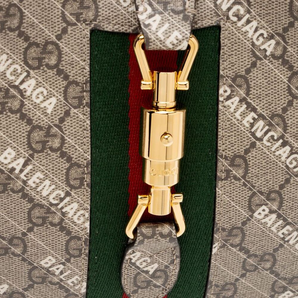 Gucci x Balenciaga GG Supreme The Hacker Project Jackie Small Shoulder Bag - Picture 9 of 14
